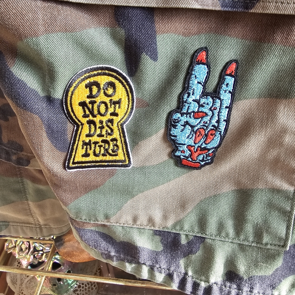 Camo patch jacket - Picture 7 of 8